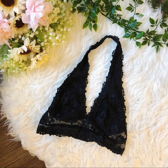Urban Outfitters Other - UO LACE HALTER BRALETTE